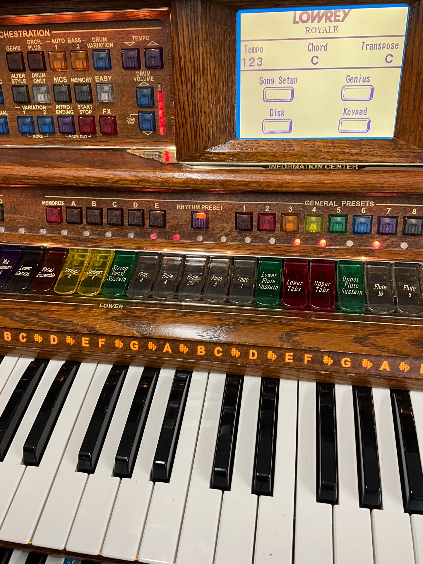 Electric organ