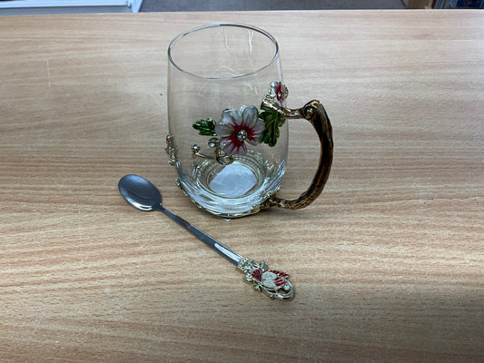 Decorative Tea/Infusion Glass