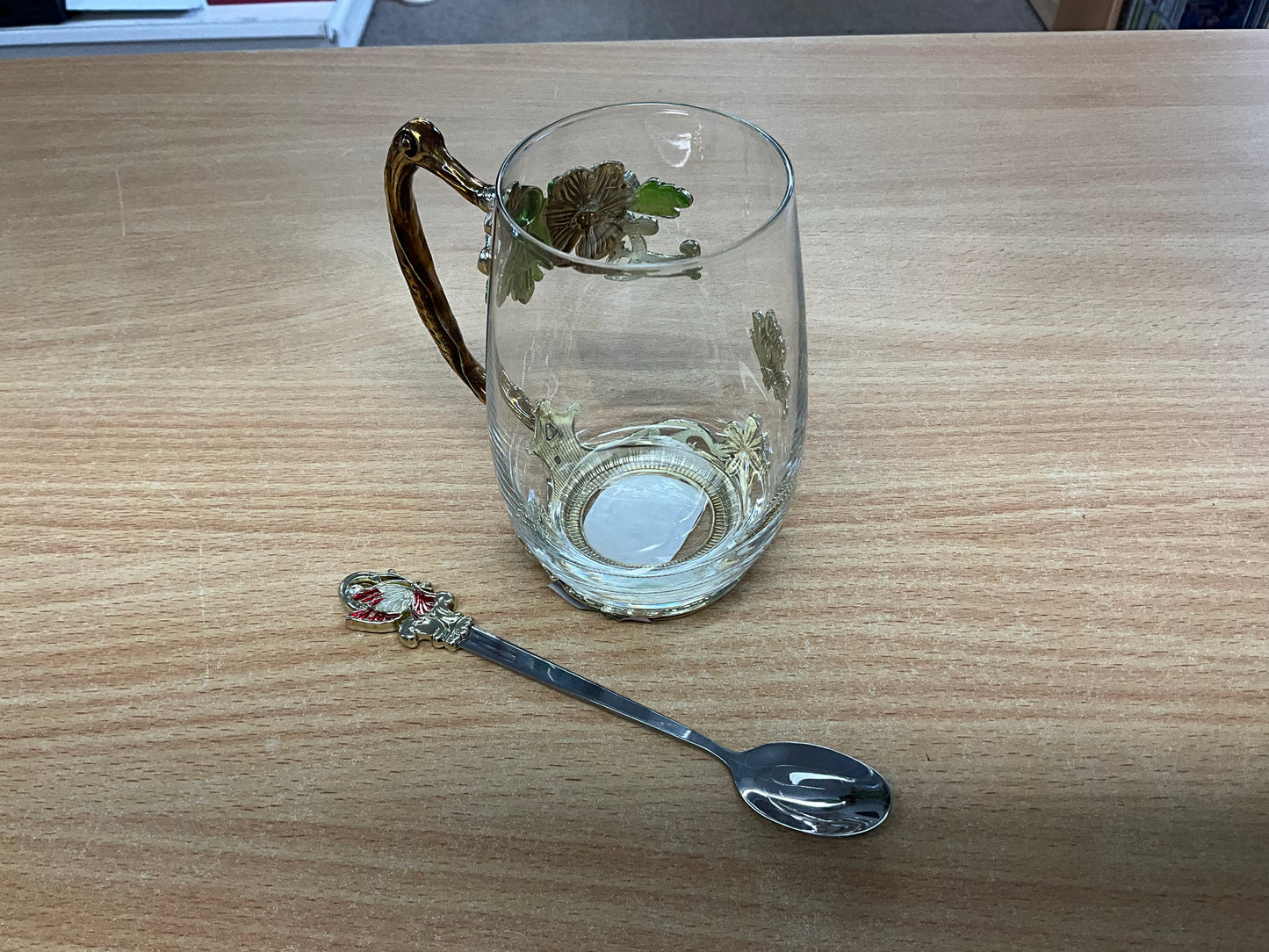 Decorative Tea/Infusion Glass