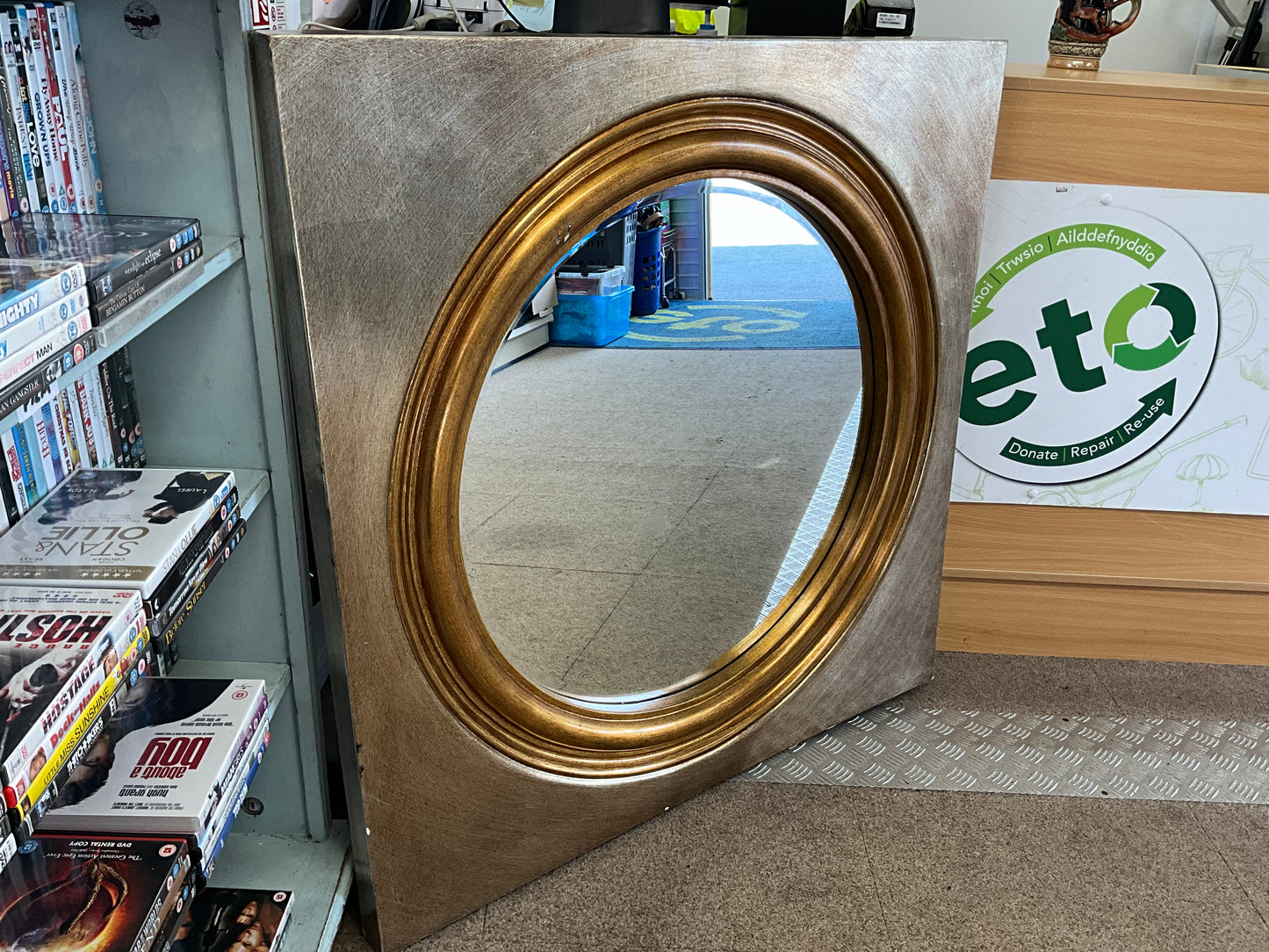 Large Circular Mirror