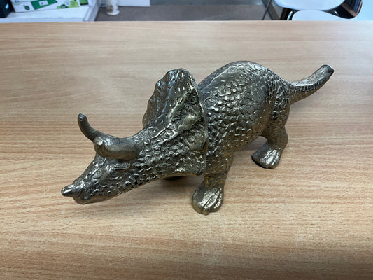 Brass Triceratops