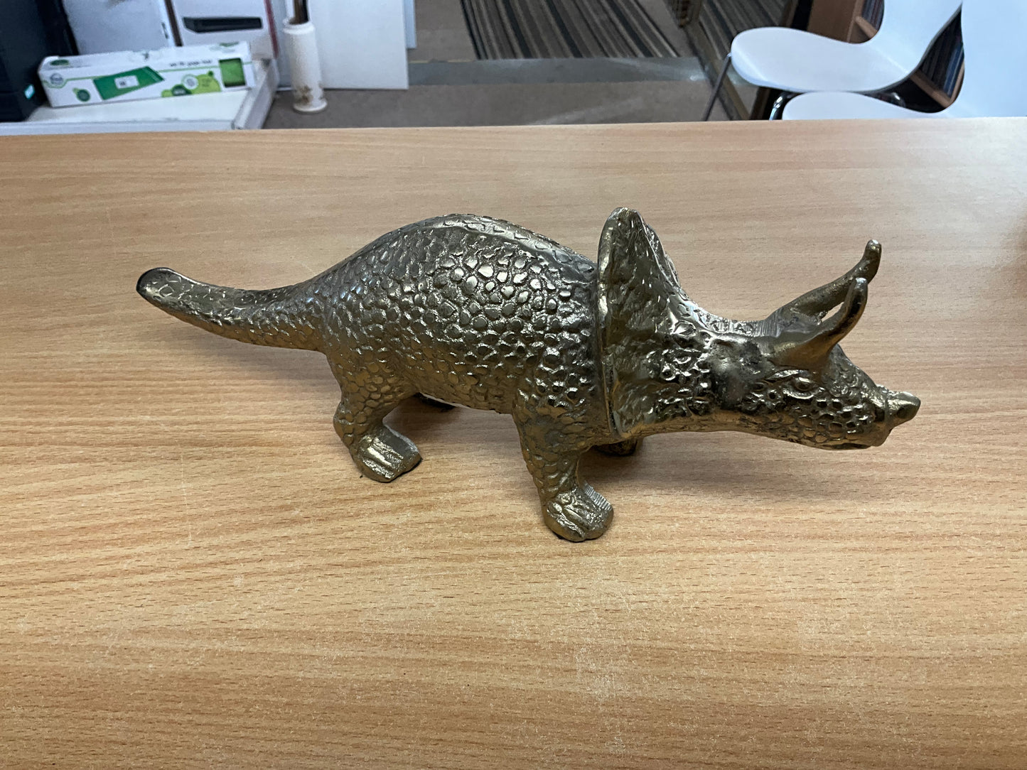 Brass Triceratops